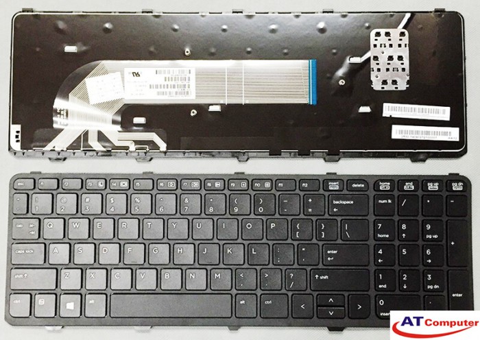 Bàn phím HP Probook 450, 455, 470 Series. Part: 