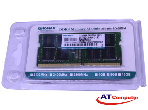 RAM KINGMAX 8GB DDR4 2133Mhz