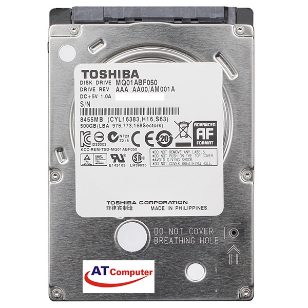 HDD TOSHIBA 250GB SATA 5400RPM, 8Mb Cache 2.5''
