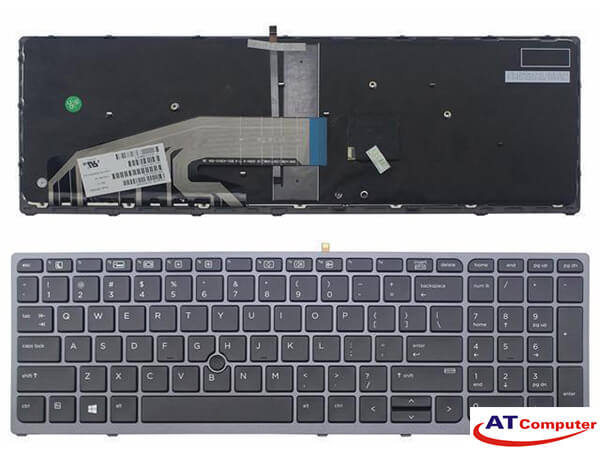 Bàn phím HP ZBook 15 G3, 15 G4, 17 G3, 17 G4. Part: 848311-001
