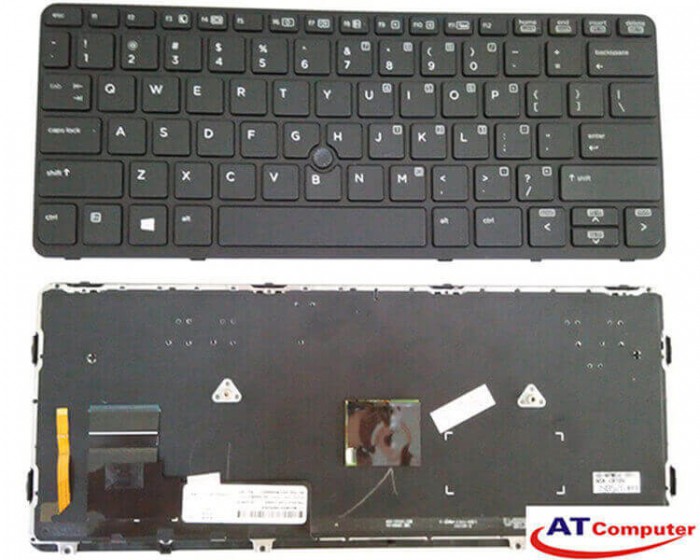 Bàn phím HP EliteBook 820 G1, 820 G2. Part: 730541-001, 735502-001, 6037B0086601, NSK-CR1BV