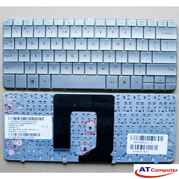 Bàn phím HP Pavilion Dm1-1000. Part: V100146CK1, AEFP8G00110