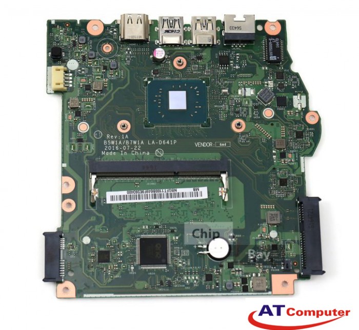 Main Acer Asprie ES1-533, Intel Celeron N3350, Vga on. Part: LA-D641P