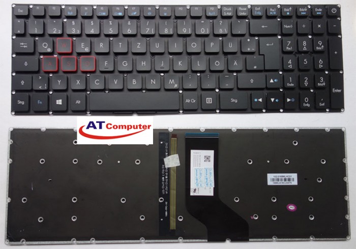 Bàn phím Acer Aspire VX5-591, VX5-591G