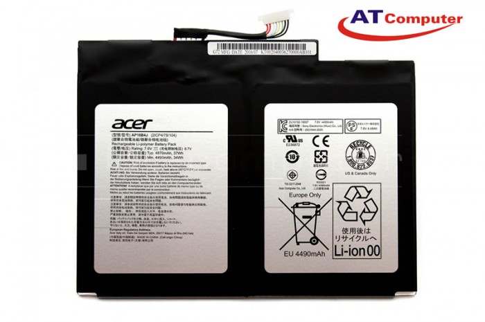 PIN Acer Switch Alpha 12 SA5-271, 2Cell, Original, Part: AP16B4J 