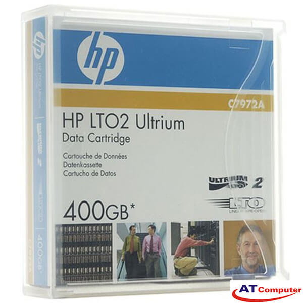 HP Ultrium LTO-2 200, 400GB Data Cartridge, Part: C7972A
