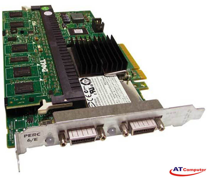 Dell PERC 6/E 256MB SAS External RAID Controller. Part: F989F