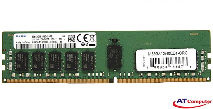 RAM FUJITSU 8GB DDR4-2400MHz PC4-19200 2RX8 ECC. Part: S26361-F3395-L4