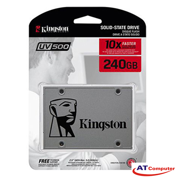 SSD Kingston SSDNow UV500 480GB Sata3 2.5 (Doc 520MB/s, Ghi 500MB/s)