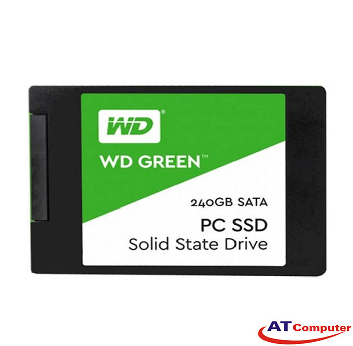 SSD WD Green 240GB Sata3 2.5 (Doc 545MB/s, Ghi 465MB/s) - WDS240G2G0A