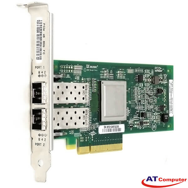 HP 82Q 8Gb 2-port PCIe Fibre Channel Host Bus Adapter, Part: AJ764B