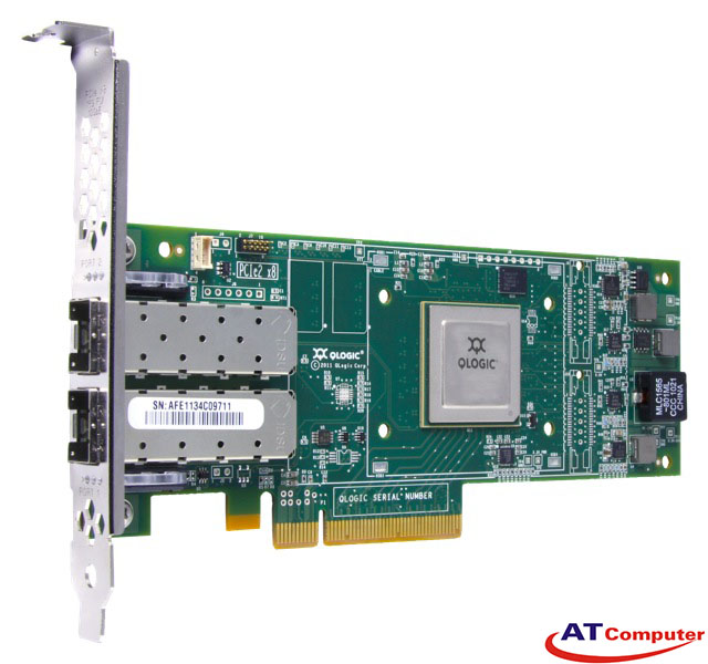 HP StoreFabric SN1000E 16GB 2-port PCIe Fibre Channel Host Bus Adapter, Part: QR559A