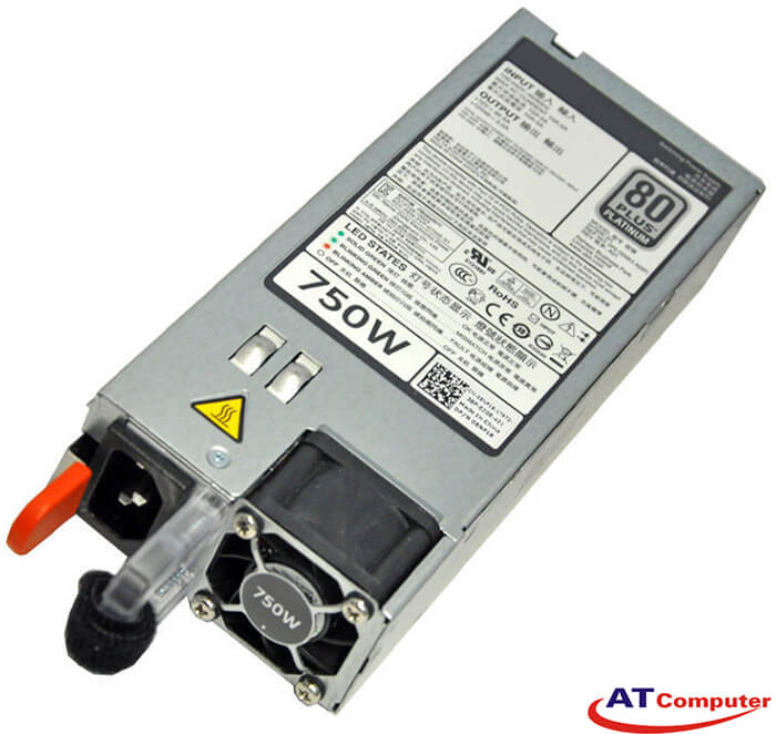 DELL 750W Power Supply Hot Swap, For DELL PowerEdge T320, T420, T620, R520, R620 R720, R720XD, R820, R920, Part: 05NF18