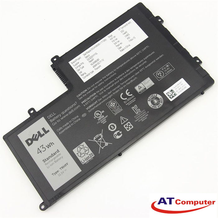 PIN Dell Inspiron 5442, 5443, 5445, 5447, 5448, 5542, 5543, 5545, 5547, 5548, 5557, 3Cell, Original, Part: TRHFF, R77WV, VPH5X, 0PD19, 1V2F6, 1WWHW