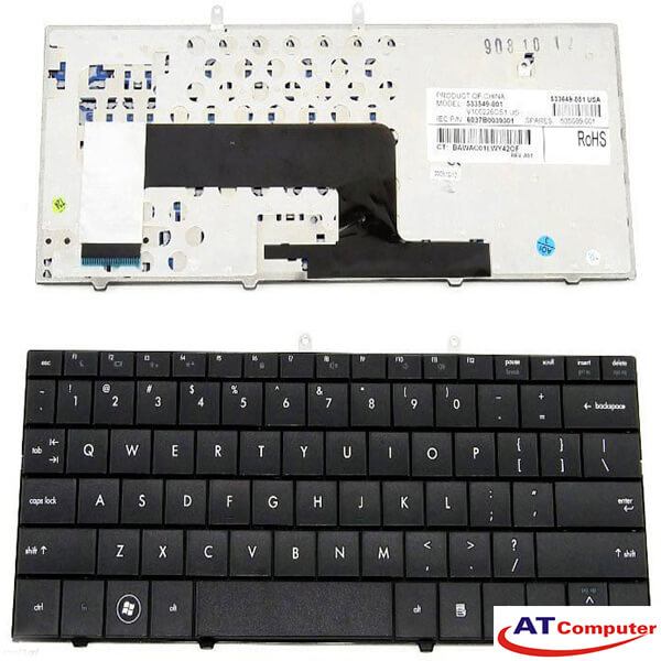 Bàn phím HP Mini 1005TU, 1006TU, 1007TU, 1008TU, 1009TU, 1010LA, 1010NR