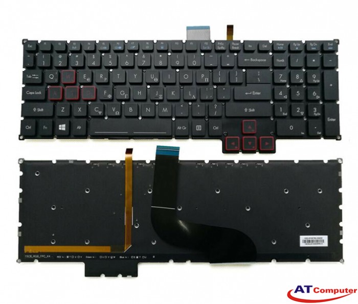 Bàn phím Acer Predator 15, G9-591, G9-593, G9-591G, G9-593R. 