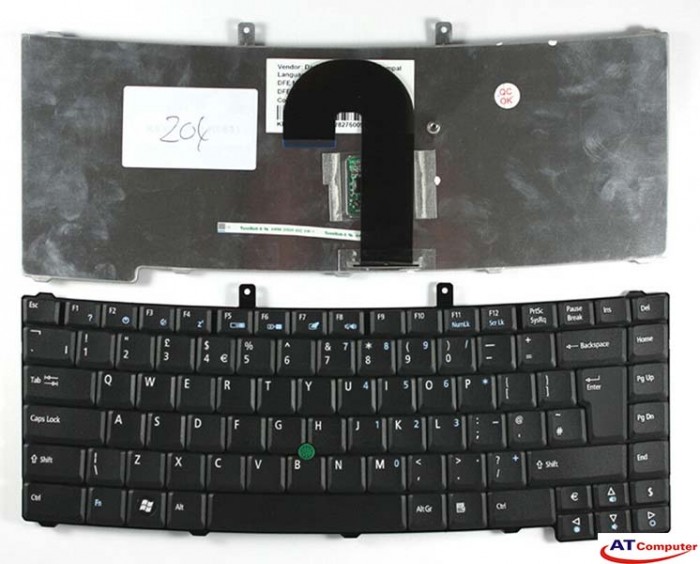 Bàn phím Acer TravelMate 6492-602G16MN, 6492-702G25MN, 6492-812G25MN.