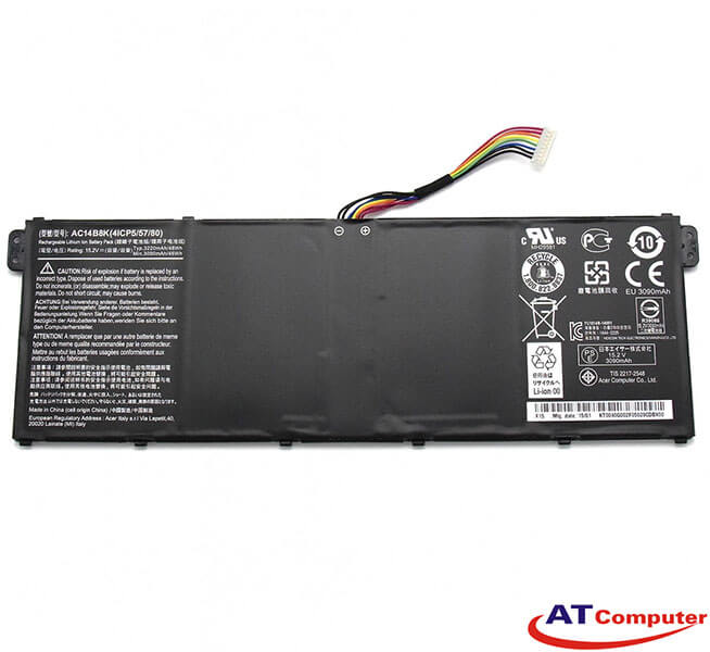 Pin Acer Aspire A515-51, A515-51G, A515-52, A515-52G, A515-53, A515-53G, 4Cell, Oem, Part: AC14B8K