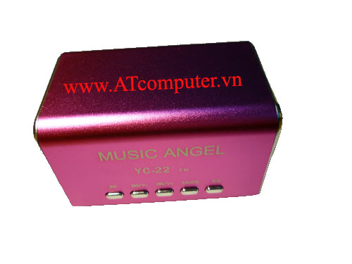 Loa máy tính đa chức năng kỹ thuật số Mini YC-22 (màu hồng)