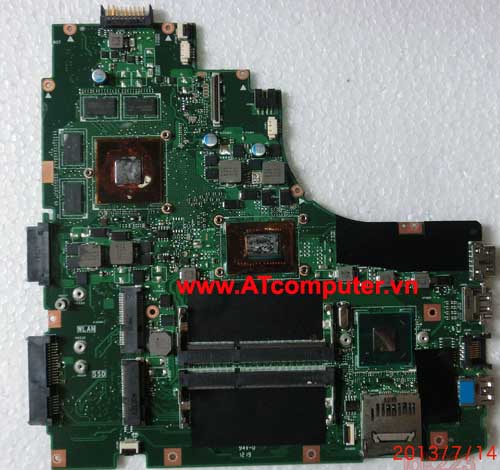 MainBoard ASUS K46CM Series, Intel Core i3-3217U, VGA share, P/N: