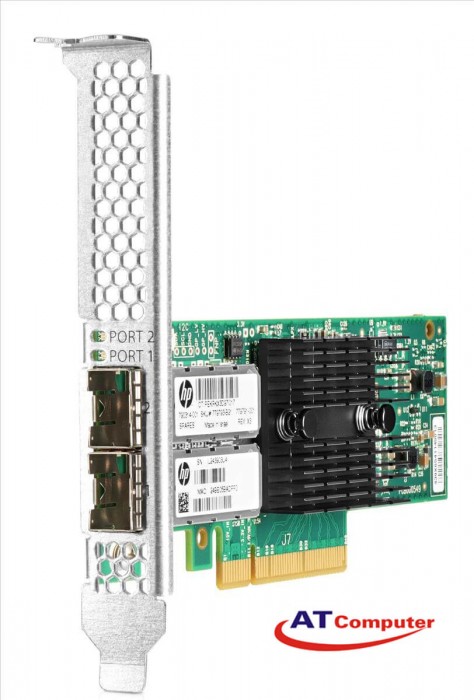 HP NC552SFP PCI-Express Dual Port 10GBE Gigabit Server Adapter, Part: 614203-B21