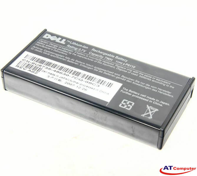 Dell 3.7V Battery for Dell Perc 5i, 5e, 6i, 6e controller, Part: U8735, 0U8735