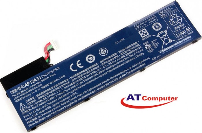 PIN ACER Aspire Timeline Ultra M3. 3Cell, Oem, Part: AP12A3i