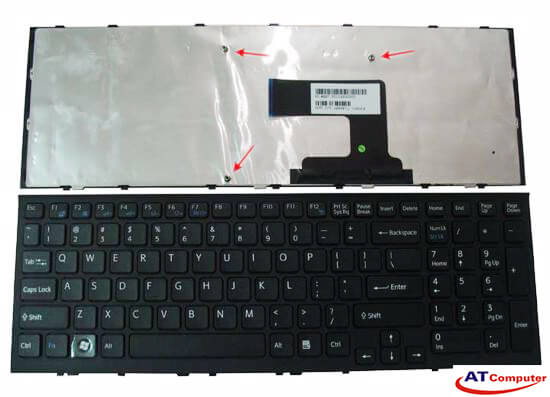 Bàn phím Sony Vaio VPC-EL Series. P/N: 9Z.N5CSW.A0G, SBASW, 148968811, 9Z.N5CSW.C01, 148981611