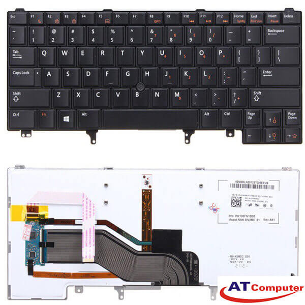 Bàn phím DELL Latitude E6440. P/N: C0YTJ, P6VGX, 0P6VGX
