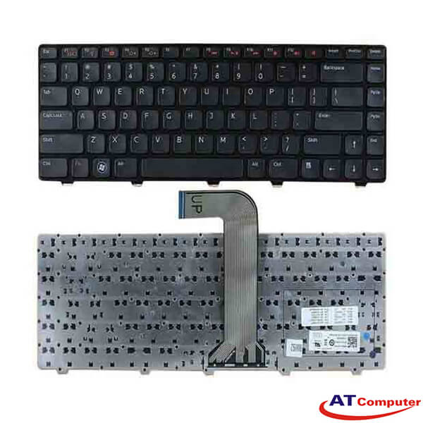 Bàn phím DELL Inspiron N4050, M4040, N4110, M4110 Series. Part: X38K3, 0X38K3, NSK-DX0SQ, NSK-DX0SW, V119525BS, AER01R00120, 90.4IC07.A1D, PK130OF4A10