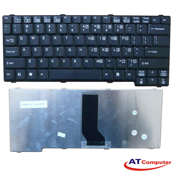 Bàn phím Fujitsu Amilo M7400, V5505, V2000. P/N: NSK-ADP3D, 9J.N6682.P3D, 9JN6682P3D, S26391-F6126-B234-*-Z214