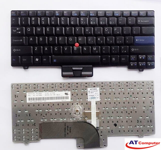 Bàn phím Lenovo ThinkPad SL300, SL400, SL500 Series. Part: 42T3836, MP-07F23US-528, BX-84US, MP-07F23U4-528