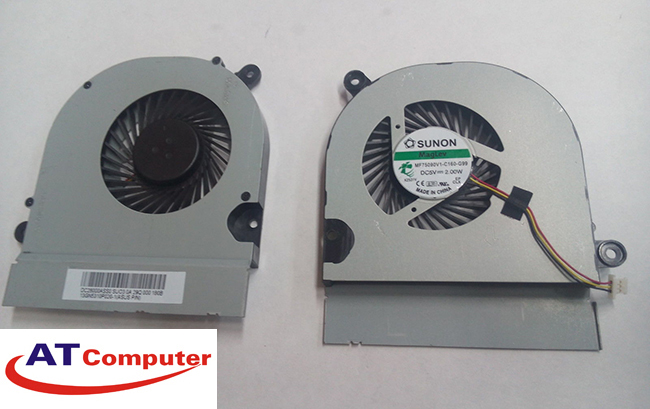 FAN CPU ASUS A45, K45, A45, A85C, A85, A85V, K45A. Part: MF75090V1-C160-G99