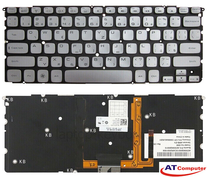 Bàn phím Dell XPS 14z L412z, 15z L511z, 15z L512z. Part: WDXGG, 0WDXGG