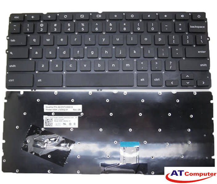 Bàn phím Dell Chromebook 11 3120. Part: 0CK4ND, DLM14K13US-920